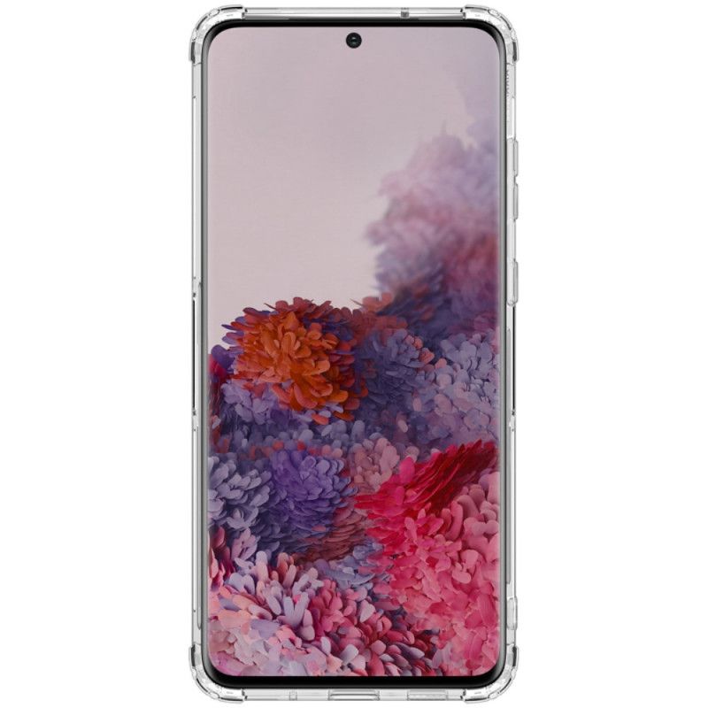 Hülle Samsung Galaxy S20 Plus / S20 Plus 5G Weiß Natürliches Transparentes Nillkin