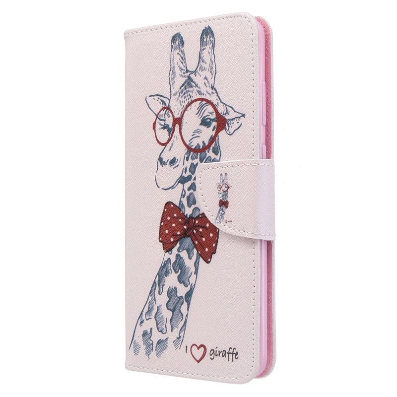 Lederhüllen Für Samsung Galaxy S20 Plus / S20 Plus 5G Nerd-Giraffe