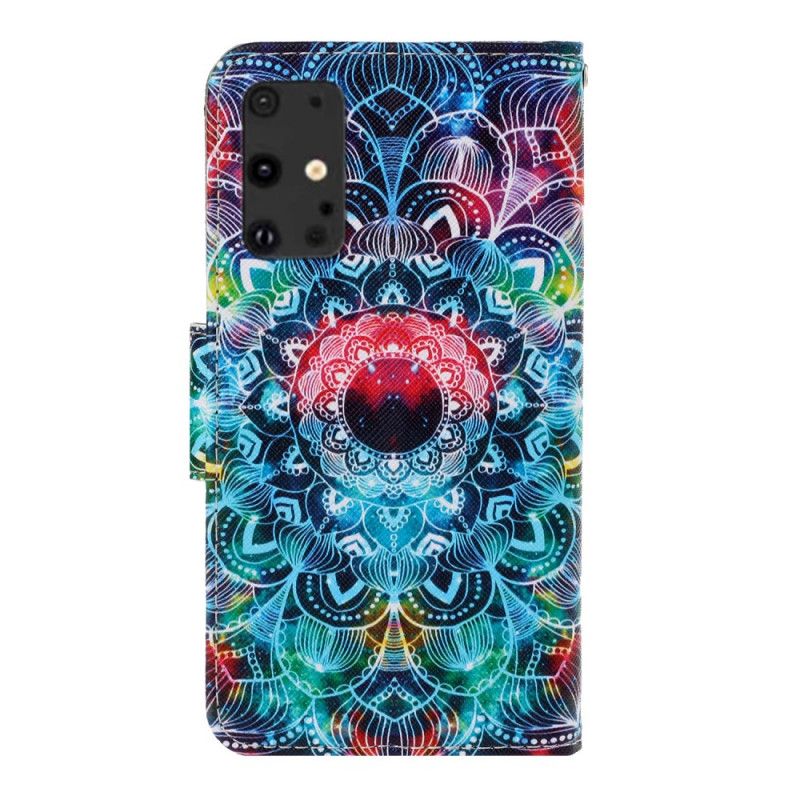 Lederhüllen Samsung Galaxy S20 Plus / S20 Plus 5G Handyhülle Auffälliges Mandala Mit Tanga