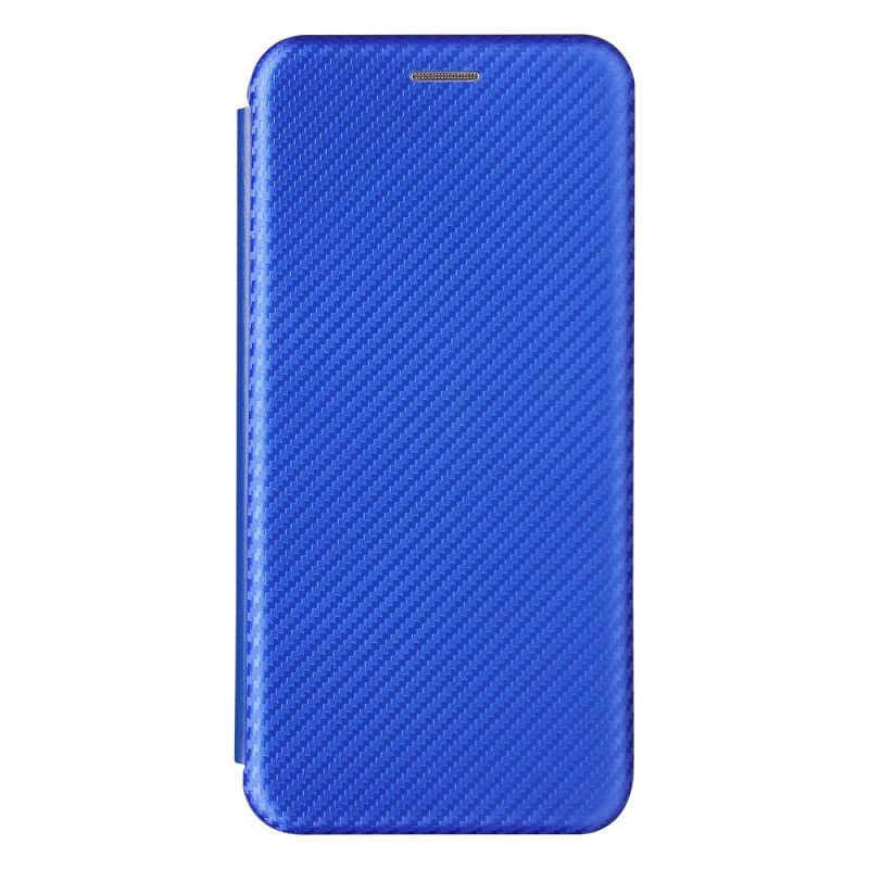 Flip Case Oppo A74 4g Handyhülle Kohlefaser