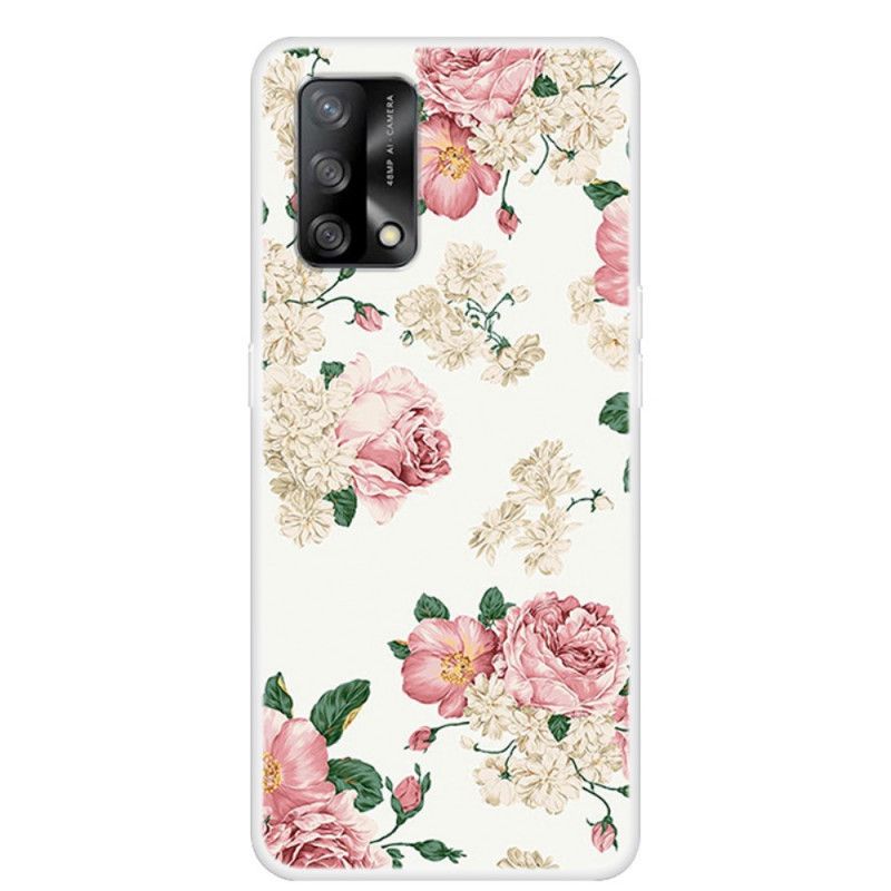 Hülle Oppo A74 4g Freiheitsblumen