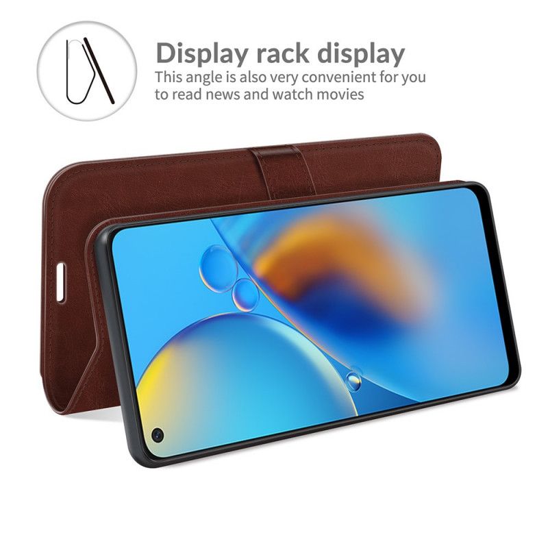 Lederhüllen Oppo A74 4g Handyhülle Kunstleder Ultra