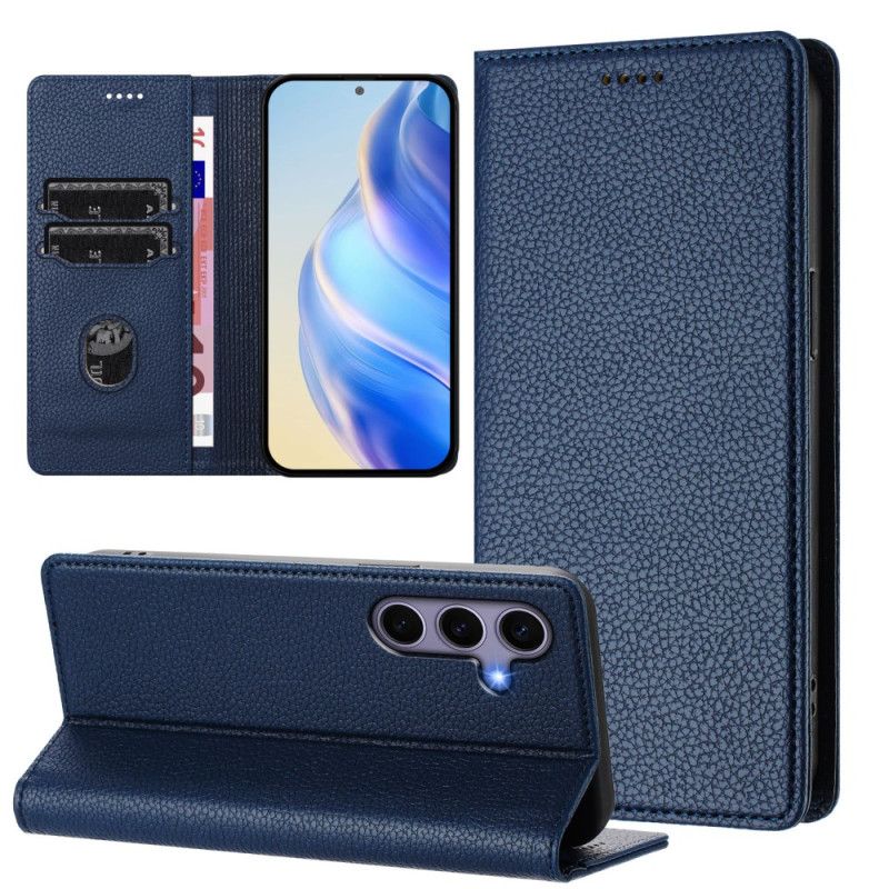 Flip Case Samsung Galaxy S25 5g Handyhülle Rfid-schutz Durch Litschi-textur