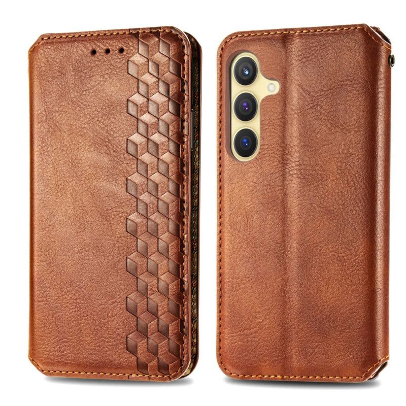 Flip Case Samsung Galaxy S25 5g Wildlederoptik