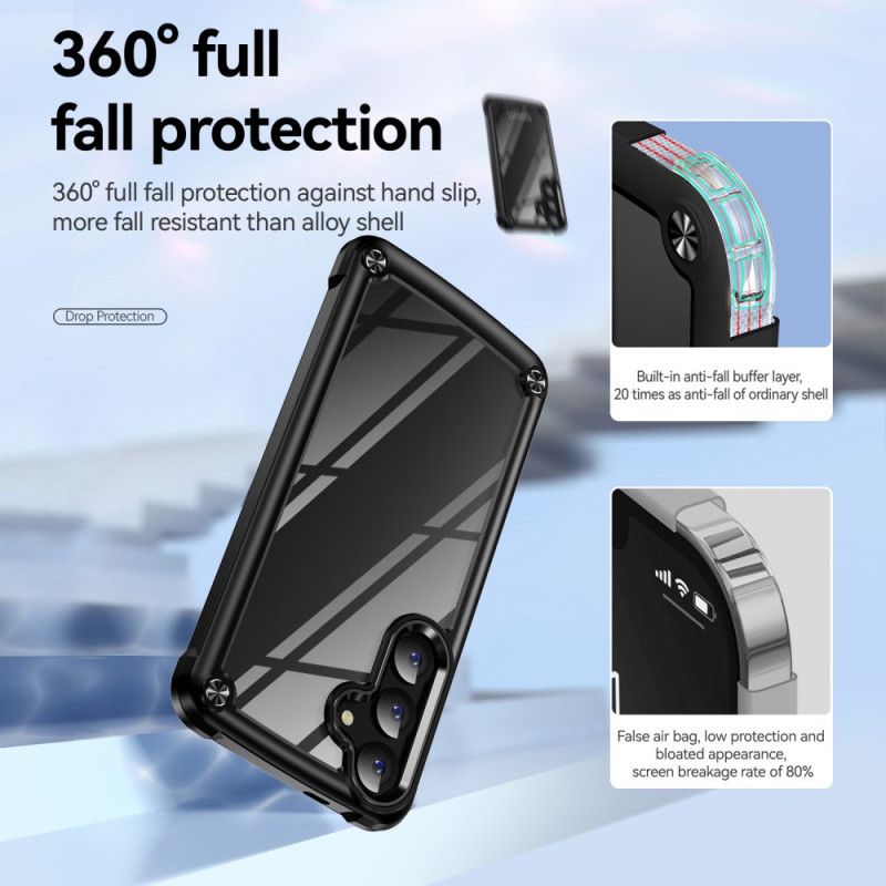 Hülle Für Samsung Galaxy S25 5g Transparent Mit Silikonkanten