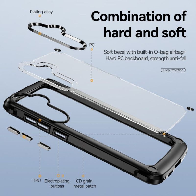 Hülle Für Samsung Galaxy S25 5g Transparent Mit Silikonkanten