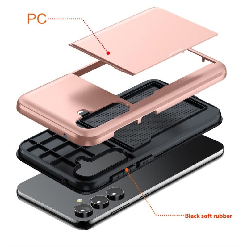 Hülle Samsung Galaxy S25 5g Handyhülle Diskreter Kartenhalter
