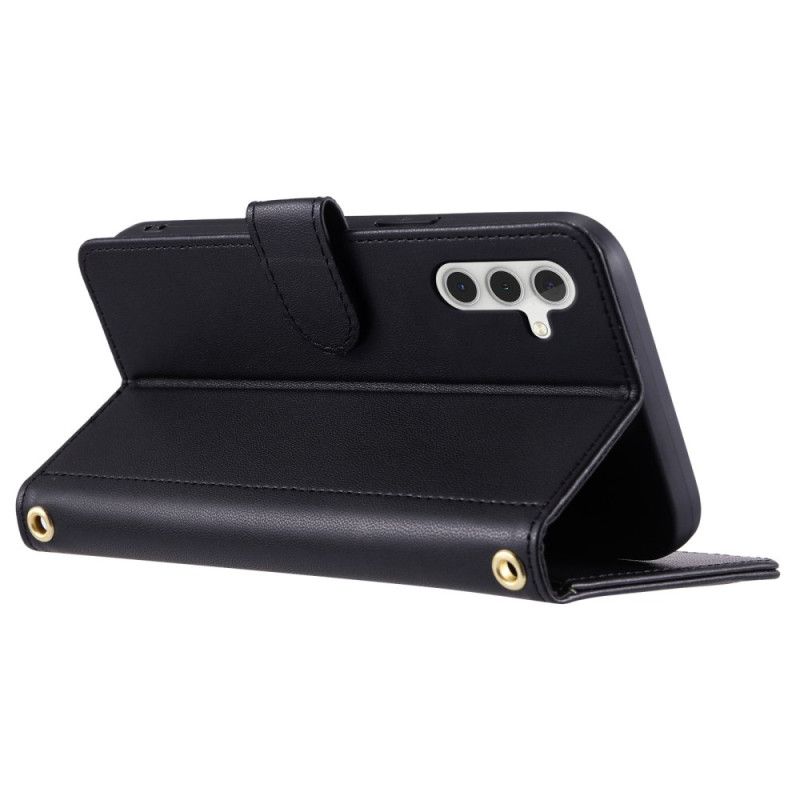 Lederhüllen Für Samsung Galaxy S25 5g Gestepptes Design