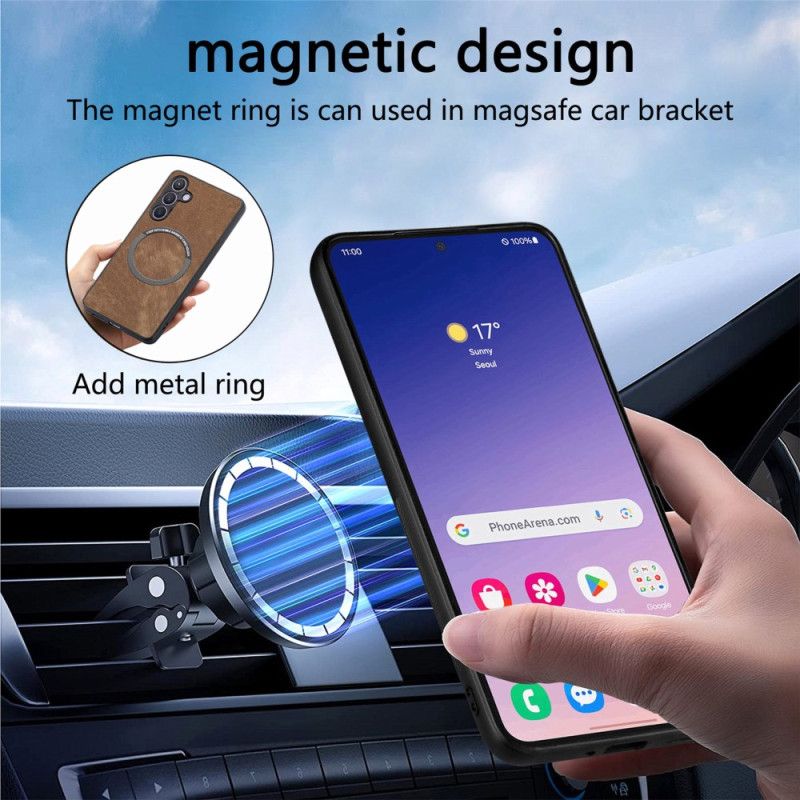 Lederhüllen Samsung Galaxy S25 5g Abnehmbare Magnethülle