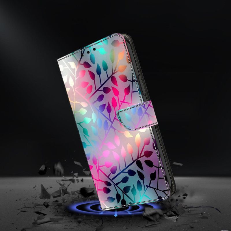 Lederhüllen Samsung Galaxy S25 5g Ahornblätter