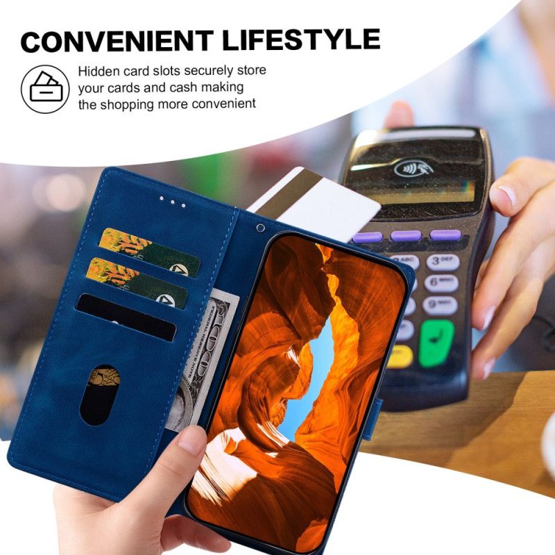 Lederhüllen Samsung Galaxy S25 5g Blumenmuster