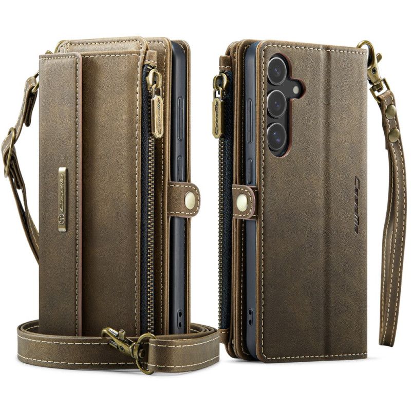 Lederhüllen Samsung Galaxy S25 5g Geldbörse Mit Rfid-schutz