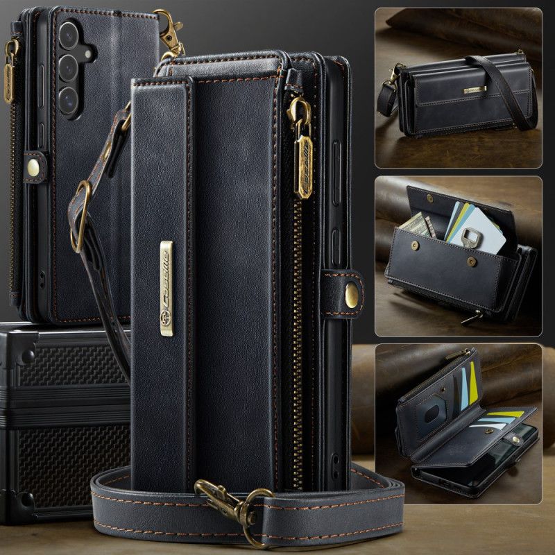 Lederhüllen Samsung Galaxy S25 5g Geldbörse Mit Rfid-schutz