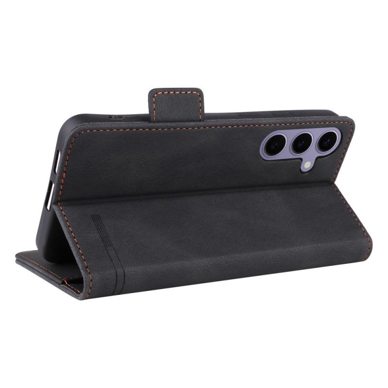 Lederhüllen Samsung Galaxy S25 5g Retro-wildlederoptik