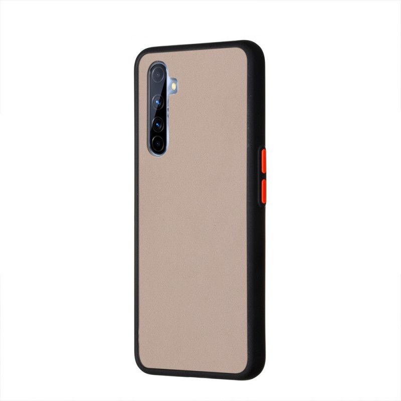 Hülle Realme X50 Pro Schwarz Hybrid-Silikonfelgen-Design