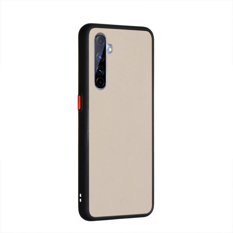 Hülle Realme X50 Pro Schwarz Hybrid-Silikonfelgen-Design