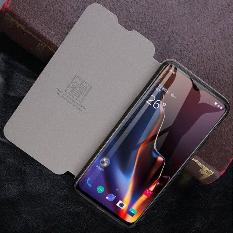 Flip Case OnePlus 6T Hellblau Mofi