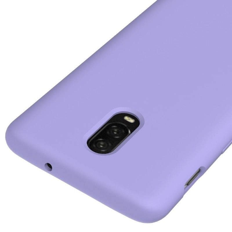 Hülle OnePlus 6T Pink Silikonflüssigkeit