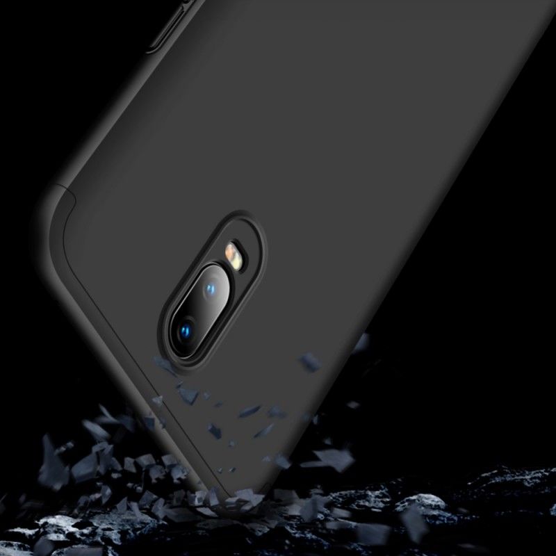 Hülle OnePlus 6T Schwarz Abnehmbares Gkk