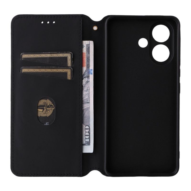 Flip Case Für Vivo V60 Lite Rautenmuster