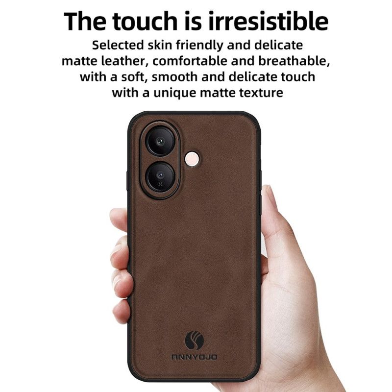 Hülle Vivo V60 Lite Verstärkte Lederoptik