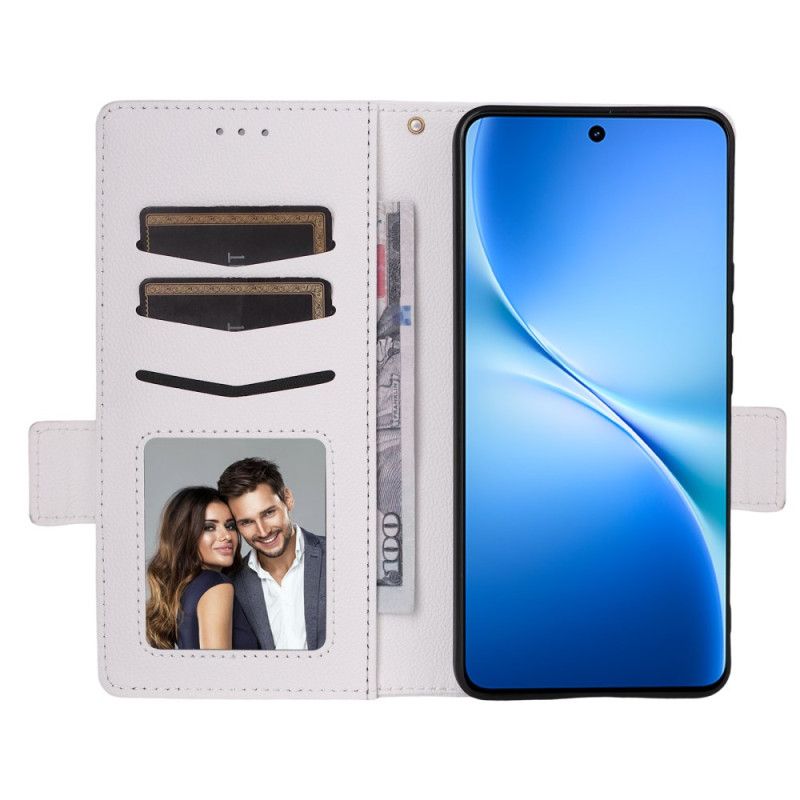 Lederhüllen Für Vivo V60 Lite Kunstleder Mit Riemen