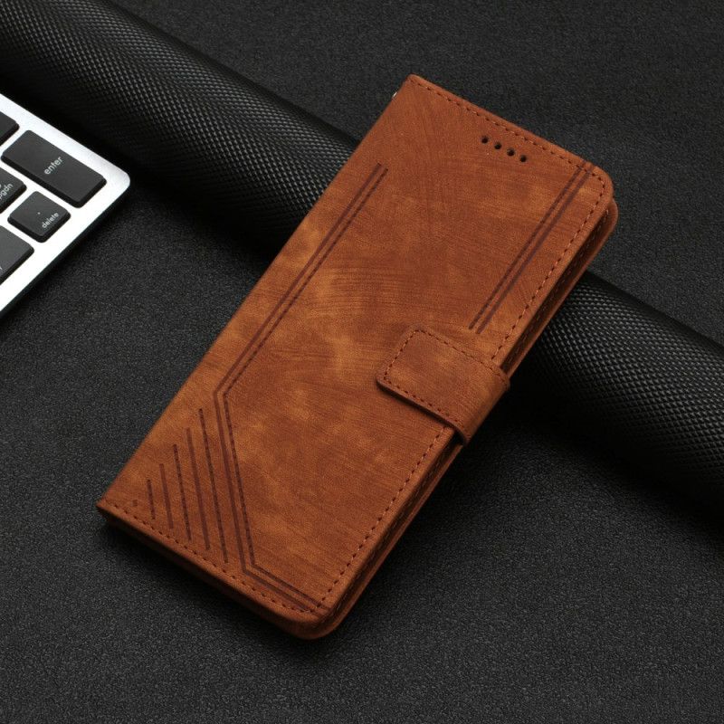 Lederhüllen Für Vivo V60 Lite Retro-design