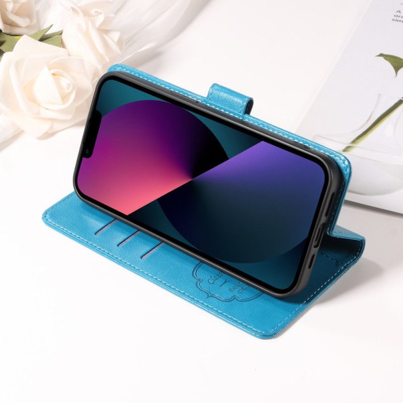 Lederhüllen Vivo V60 Lite Blumenmuster