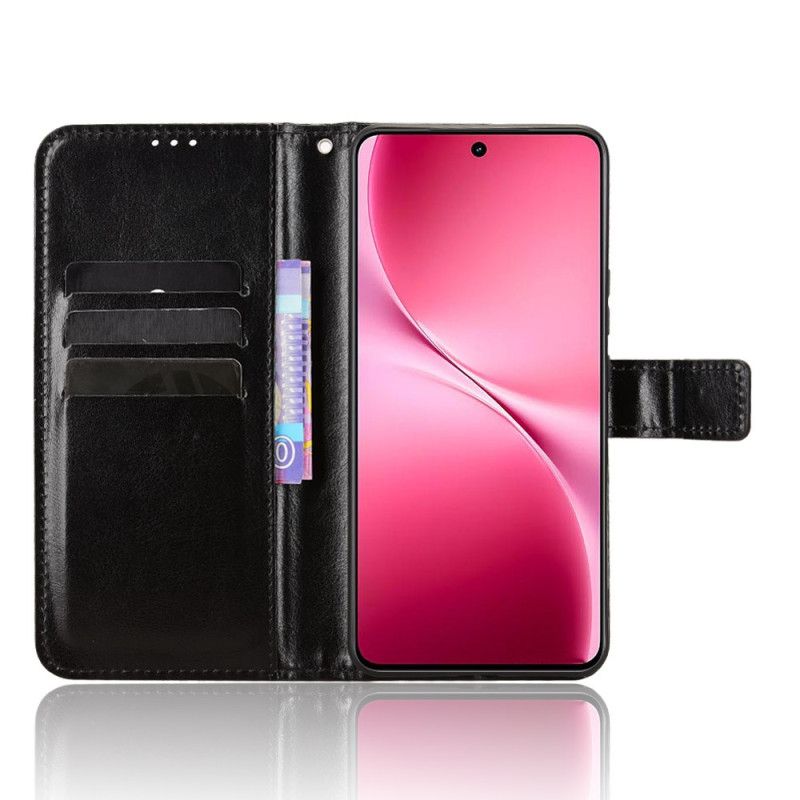 Lederhüllen Vivo V60 Lite Glänzendes Kunstleder