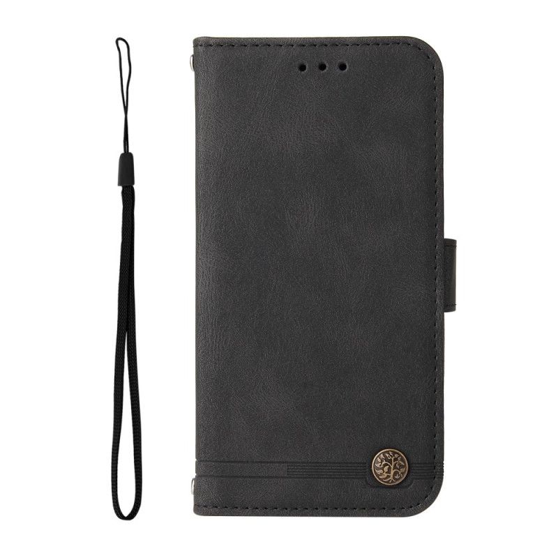 Lederhüllen Vivo V60 Lite Handyhülle Zierniete