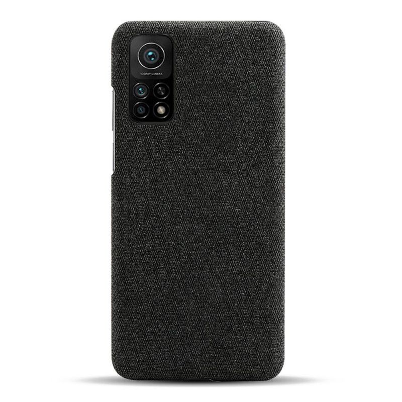 Hülle Xiaomi Mi 10T / 10T Pro Schwarz Ksq Schickes Gewebe