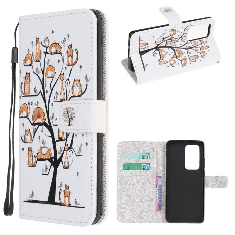 Lederhüllen Xiaomi Mi 10T / 10T Pro Funky Tangakatzen