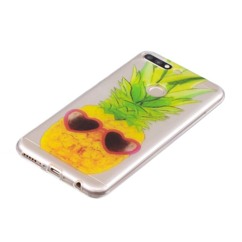 Hülle Huawei Y7 2018 Handyhülle Ananas Inkognito