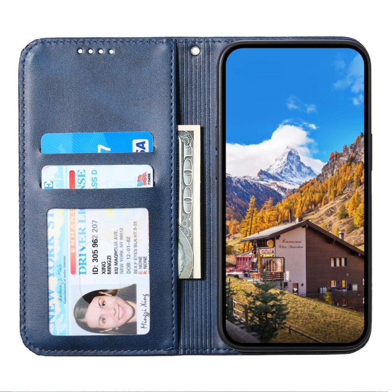 Flip Case Samsung Galaxy S25 Plus 5g Kalbsleder-optik