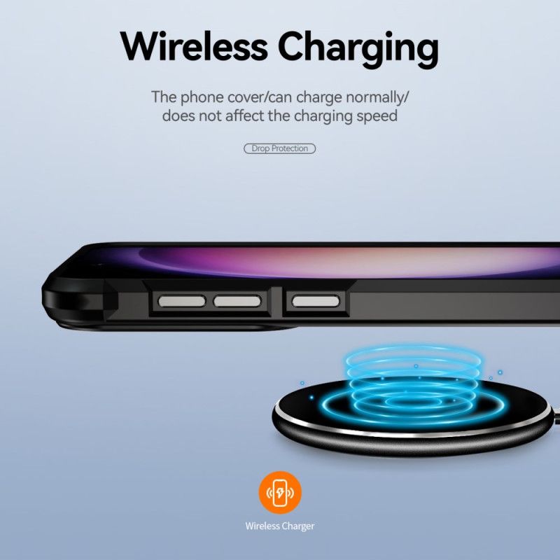 Hülle Für Samsung Galaxy S25 Plus 5g Transparente Hybrid-halterung