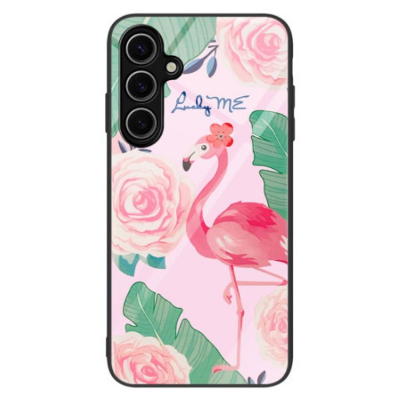 Hülle Samsung Galaxy S25 Plus 5g Flamingo Aus Gehärtetem Glas