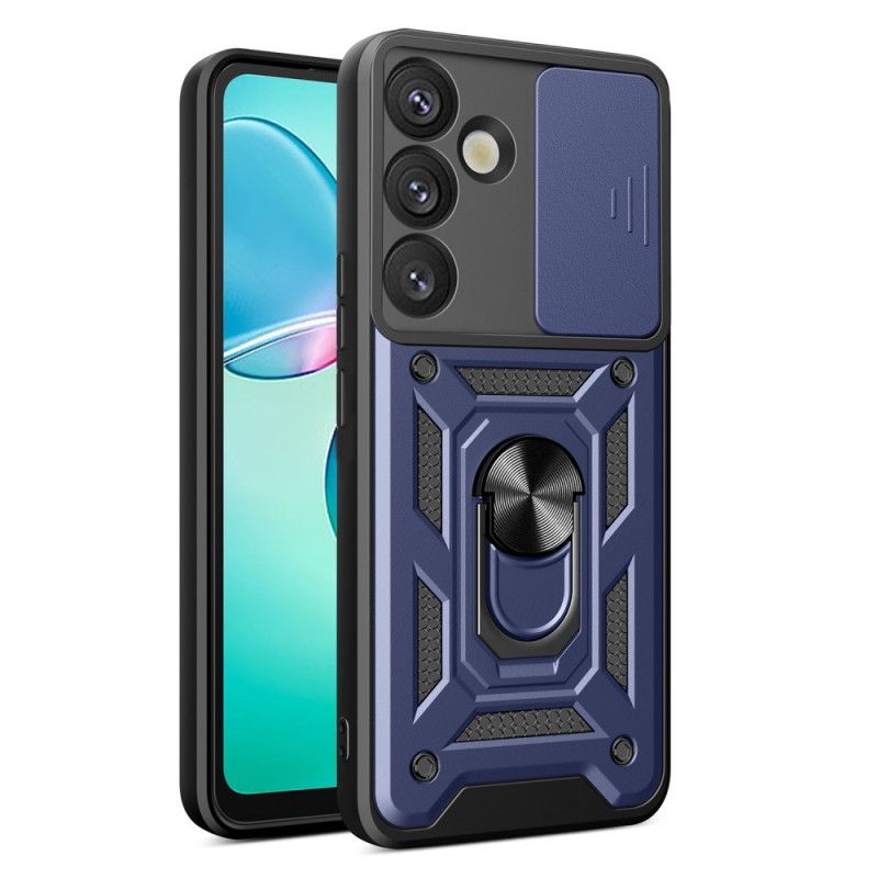 Hülle Samsung Galaxy S25 Plus 5g Handyhülle Drehbarer Halter Und Objektivschutz