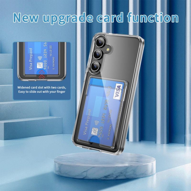 Hülle Samsung Galaxy S25 Plus 5g Transparenter Kartenhalter