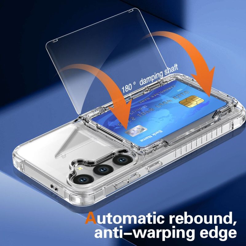 Hülle Samsung Galaxy S25 Plus 5g Transparenter Kartenhalter
