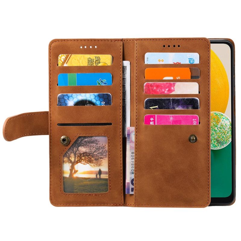 Lederhüllen Für Samsung Galaxy S25 Plus 5g Große Geldbörse