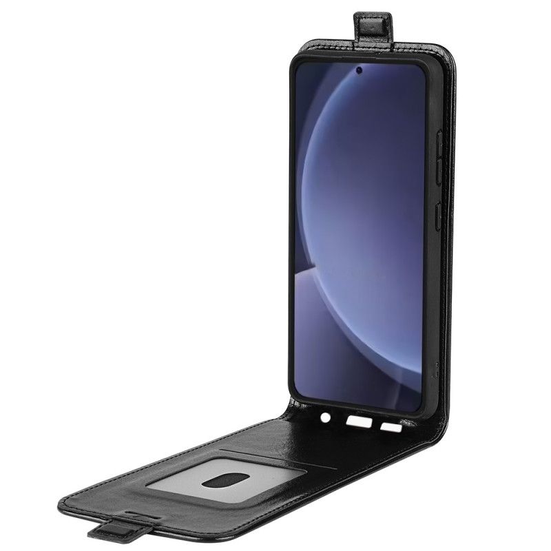 Lederhüllen Für Samsung Galaxy S25 Plus 5g Vertikale Klappe