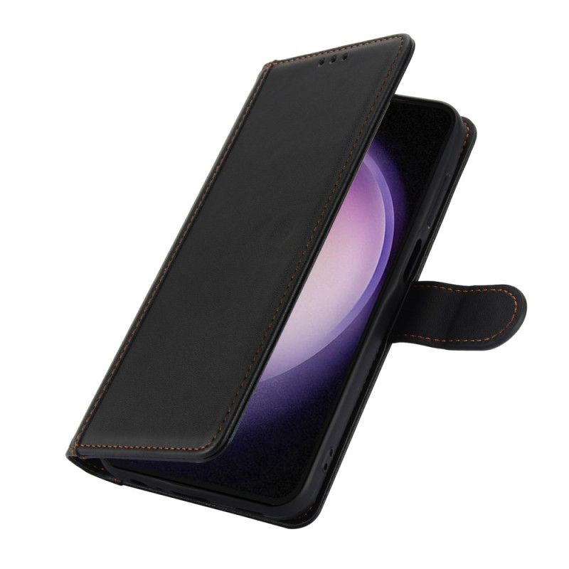 Lederhüllen Samsung Galaxy S25 Plus 5g Handyhülle Leder-look Mit Riemen