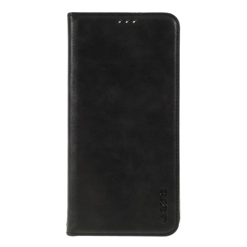 Flip Case Samsung Galaxy A80 / A90 Schwarz Retro-Azns