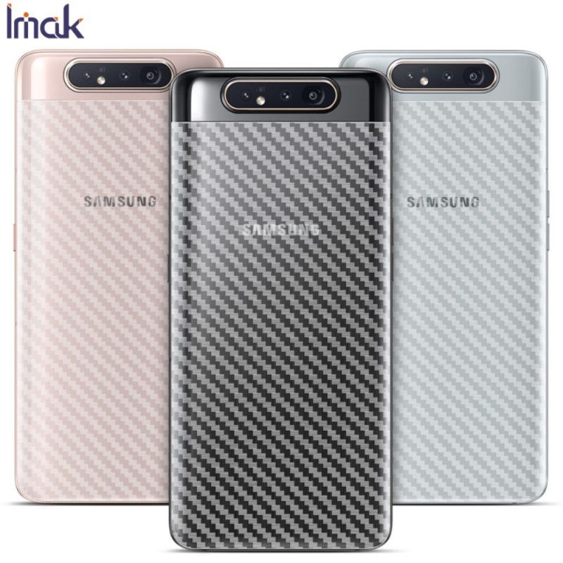 Hintere Schutzfolie Für Samsung Galaxy A80 / A90 Carbon Imak Style