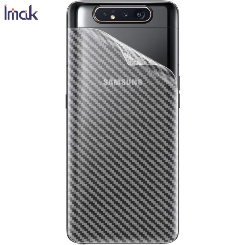 Hintere Schutzfolie Für Samsung Galaxy A80 / A90 Carbon Imak Style