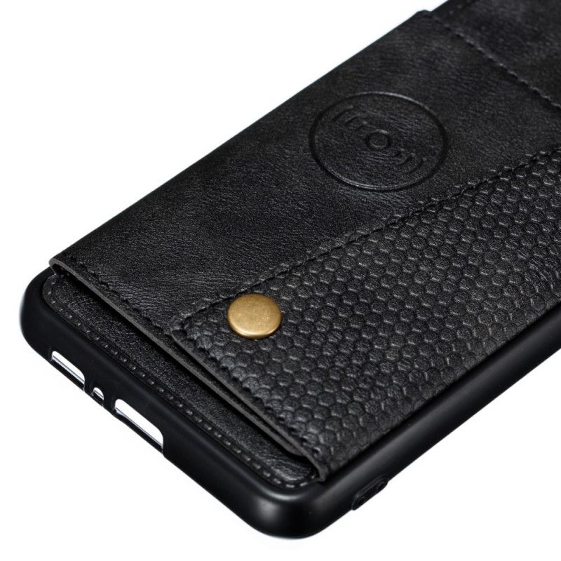 Hülle Samsung Galaxy A80 / A90 Schwarz Snap Wallet