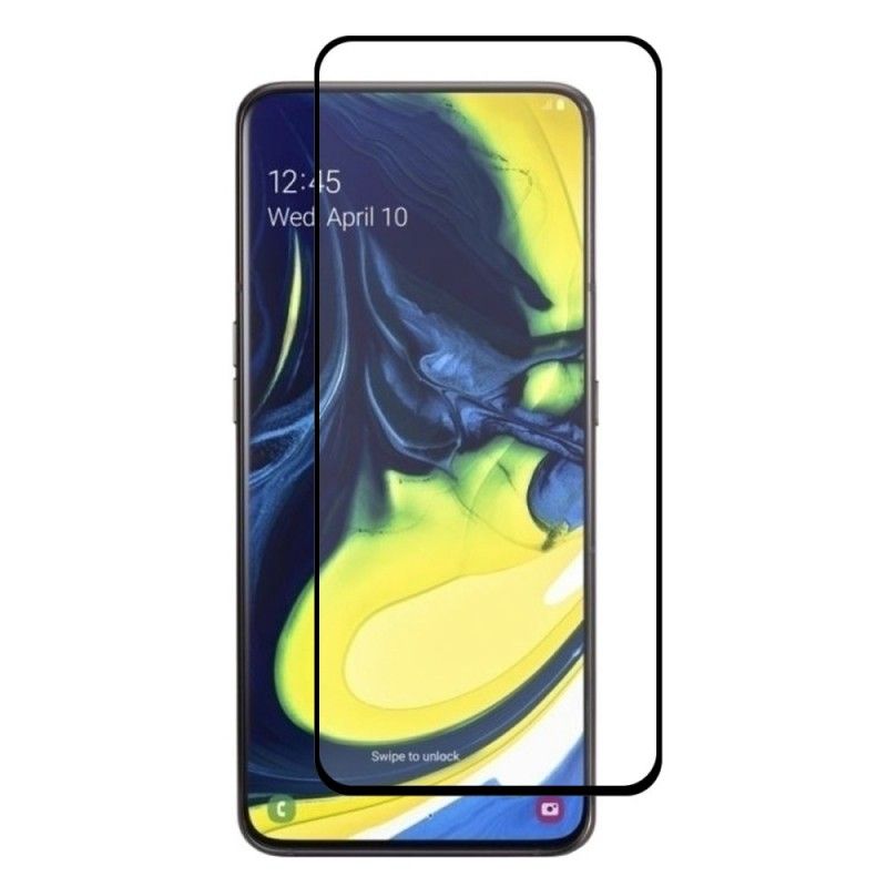 Schutz Aus Gehärtetem Glas Für Samsung Galaxy A80 / A90 Hutprinzen