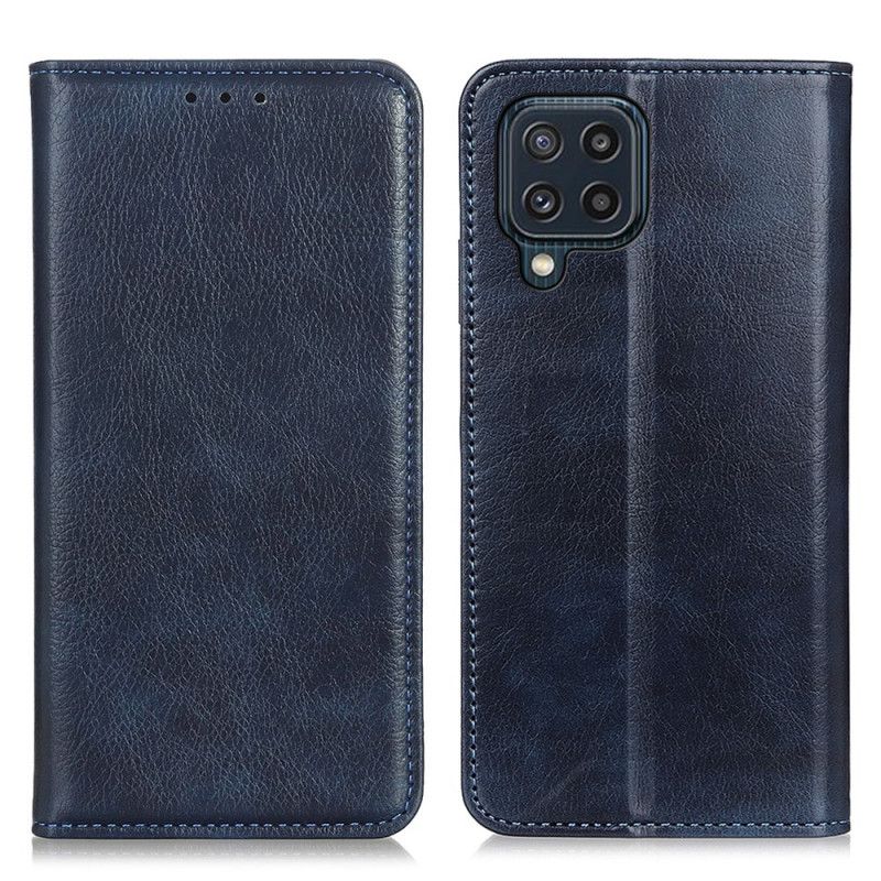 Flip Case Samsung Galaxy M32 Elegance Split Litschi-leder