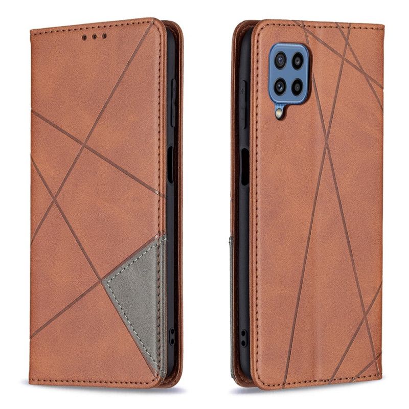 Flip Case Samsung Galaxy M32 Handyhülle Künstlerstil