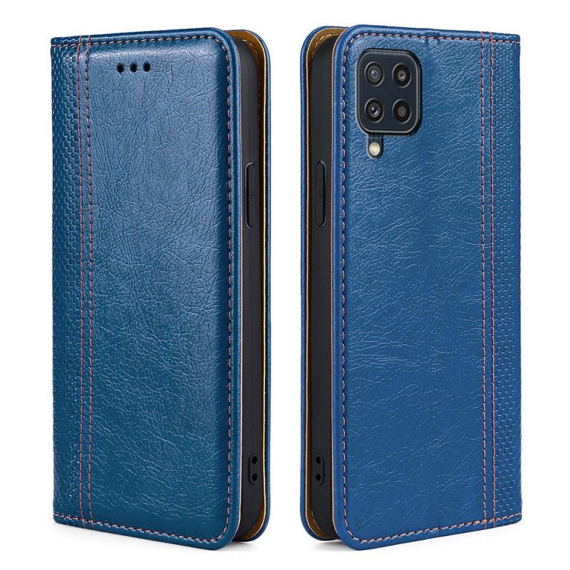 Flip Case Samsung Galaxy M32 Handyhülle Vintage-leder-stil